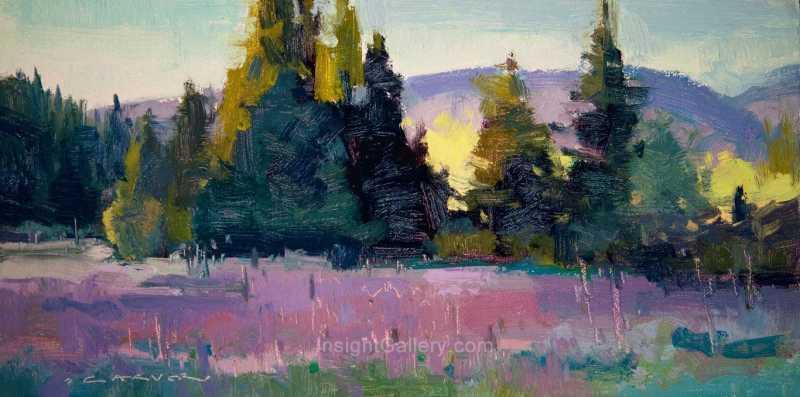 Meadow Sunrise by Jill Carver